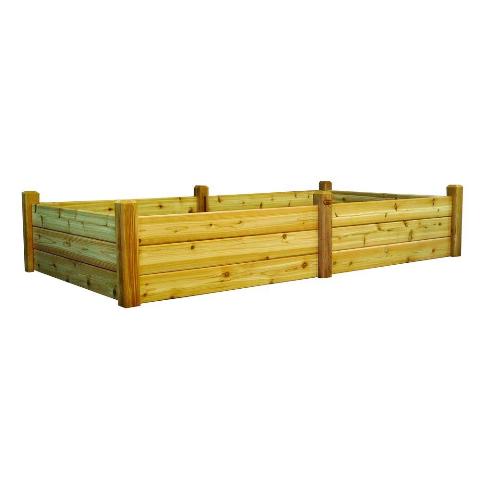 Rgbt 48-95 Unfinished 48 X 95 X 19 In. Raised Garden Bed
