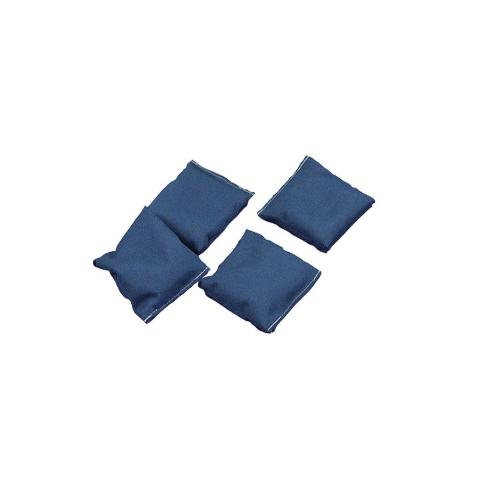 Bbblu-4 Blue Cloth Bean Bags Set Of 4