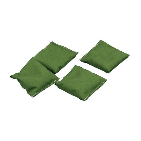 Bbgrn-4 Green Cloth Bean Bags Set Of 4