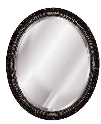 Napoleon Baroque Oval Decorative Mirror