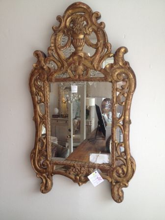 Hickory Manor 7125gl 18th Century French Gold Leaf Decorative Mirror