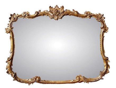 Hickory Manor 8144ag Buffet Antique Gold Decorative Mirror