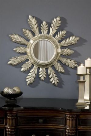 Hickory Manor Hm204sh 29 In. Solare Shimmer Decorative Mirror