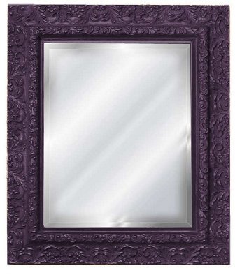 Hickory Manor Hm4028-1386 Inset 1386 Purple Rain Decorative Mirror