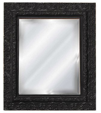 Hickory Manor Hm4028-2128 Inset 2128 Black Decorative Mirror