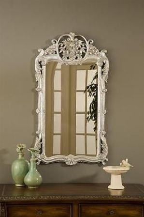 Hickory Manor Hm7038 Sh Flourishing Shimmer Decorative Mirror