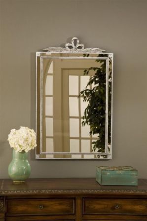 Hickory Manor Hm8061sh Old World W Side Glass Shimmer Decorative Mirror