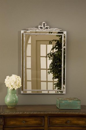 Hickory Manor Hm8063sh Old World Shimmer Decorative Mirror