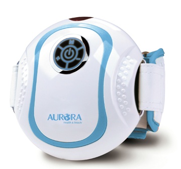 Aurora Health & Beauty Vmb340 Vibration Massage Belt, Blue And White