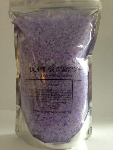 Mn-6wtd-rwn8 Luxury Mineral Sea Salt Soak, Lavender