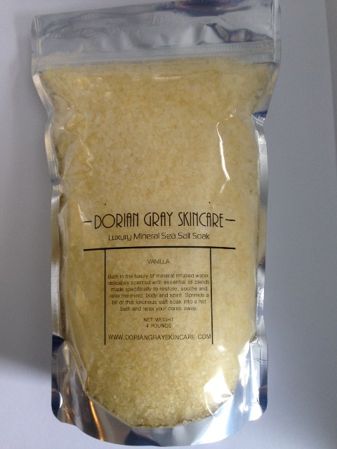 3r-4fc1-6wtl Luxury Mineral Sea Salt Soak, Vanilla