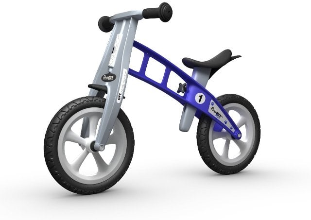 Basic Blue Balance Bike Without Brake And Non Air Tires