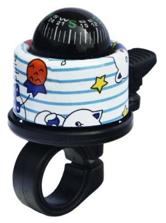Clown Compass Bell White And Blue