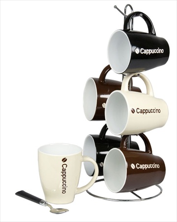 Ms30085 Mug With Stand Cappuccino,