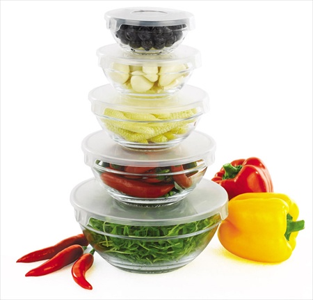 Sc10851 Bowl With Lid 5 Piece,