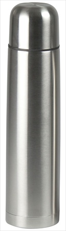 Vf00345 Bullet Flask 1.0 Liter Stainless Steel,