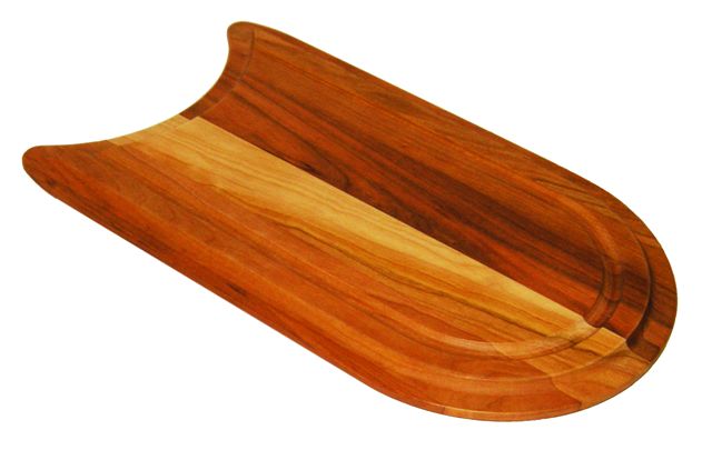 Jcb-28517 16 X 7.5 In. Hardwood Cutting Board Fits For Stainless Steel Sink Bowl