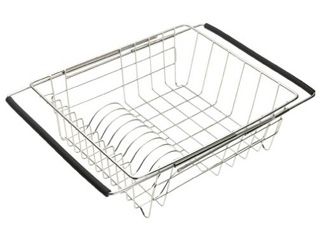 Jedd-1375115 Stainless Steel Adable In Sink Dish Rack