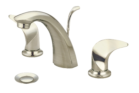 Jlr-701-da-n Two Handle Bathroom & Lavatory Widespread Faucet, Polished Nickel