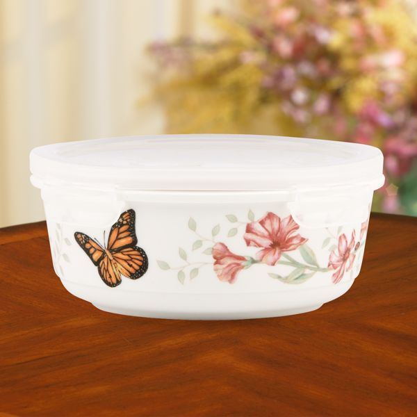 824646 Butterfly Mdw Dw Serve N Store W/lid - Pack Of 1