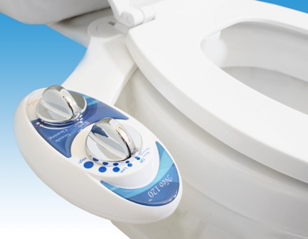 Neo 120 Fresh Water Non-electric Mechanical Bidet Attachment With Self-cleaning