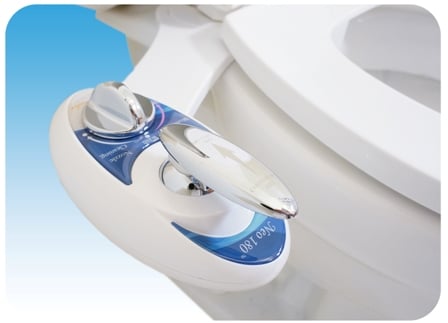 Neo 180 Fresh Water Non-electric Mechanical Bidet Attachment With Self-cleaning