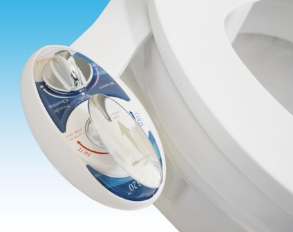 Neo 320 Hot And Cold Water Non-electric Mechanical Bidet Attachment With Self-cleaning
