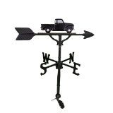 200 Series 32 In. Black And White Classic Truck Weathervane