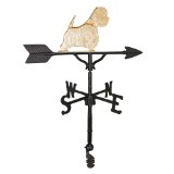 Wv-262-gb 200 Series 32 In. Gold West Highland White Terrier Weathervane