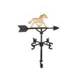Wv-274-gb 200 Series 32 In. Gold Horse Weathervane
