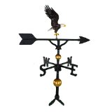 Wv-302-nc 300 Series 32 In. Deluxe Color Full Bodied Eagle Weathervane