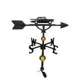 300 Series 32 In. Deluxe Black And White Classic Car Weathervane