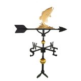 300 Series 32 In. Deluxe Gold Bass Weathervane