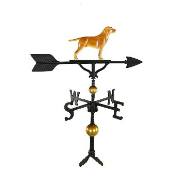 300 Series 32 In. Deluxe Color Lab Weathervane