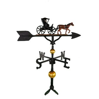 Wv-373-nc 300 Series 32 In. Deluxe Color Country Dr. Weathervane