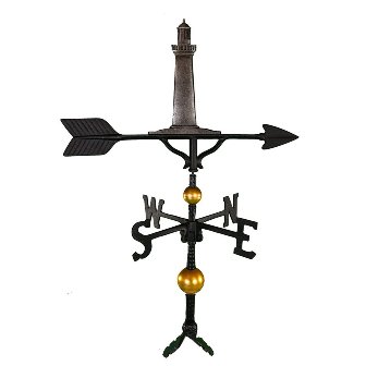 300 Series 32 In. Deluxe Swedish Iron Cape Cod Lighthouse Weathervane