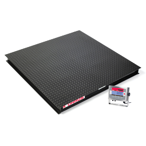 80253294 Standard High Capacity Floor Scale With 4 X 4 Ft. Platform Size, 2500 Lbs.