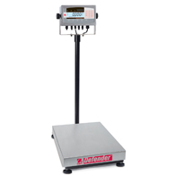 80501541 Defender 7000x Xtreme Rectangular Bench Scale, 500 Lbs. X 0.05 Lbs.