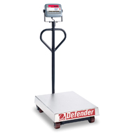 80252744 Stainless Steel Defender 3000 With Wheeled Bench Scale, 500 Lbs. X 0.1 Lbs.