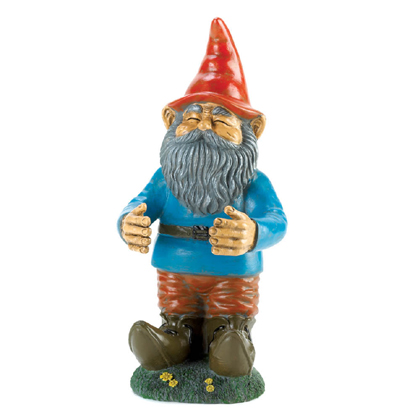 57071152 Beer Can Holder Gnome Statue