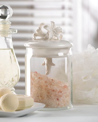 Zingz & Thingz Flower Top Apothecary Jar