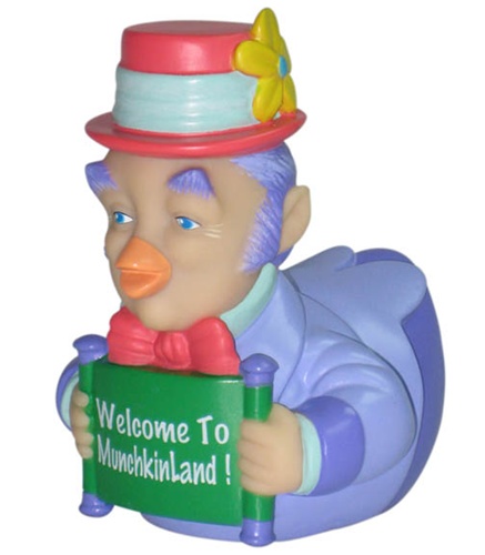 81056 Munchkin From The Wizard Of Oz Rubber Duck