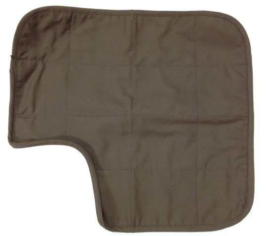 0210br Quilted Waterproof Seat Protector-burgundy