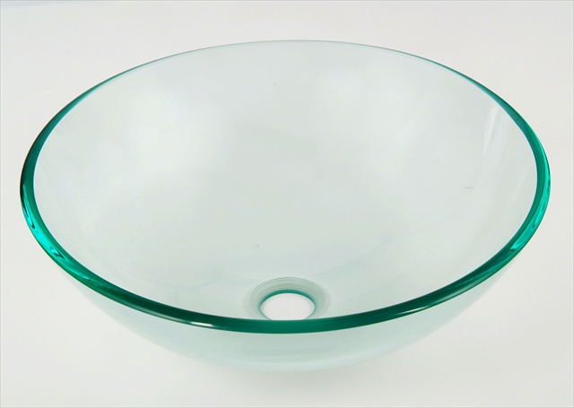 Dawn Kitchen Gvb84007 Tempered Glass Wash Basin-round Shape