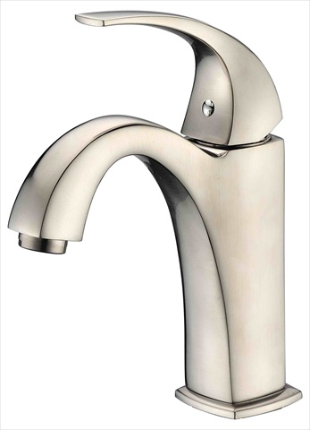 Dawn Kitchen Ab04 1275bn Single-lever Brushed Nickel Lavatory Faucet With Pull Rod Drain