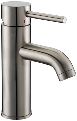 Dawn Kitchen Ab37 1433bn Single-lever Brushed Nickel Bathroom Faucet With Pull Rod Drain