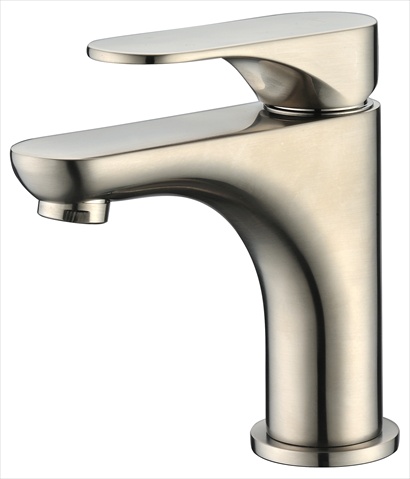 Dawn Kitchen Ab37 1565bn Single-lever Brushed Nickel Bathroom Faucet With Pull Rod Drain