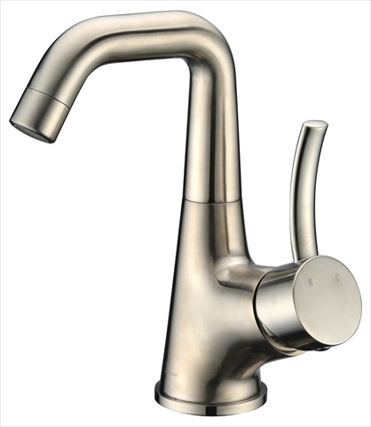Dawn Kitchen Ab39 1172bn Single-lever Brushed Nickel Bathroom Faucet With Pull Rod Drain