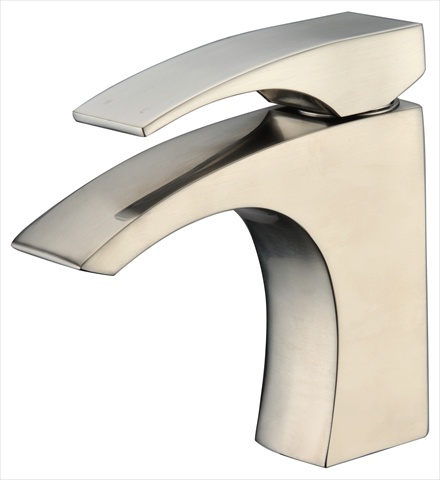 Dawn Kitchen Ab77 1586bn Single-lever Brushed Nickel Bathroom Faucet With Pull Rod Drain