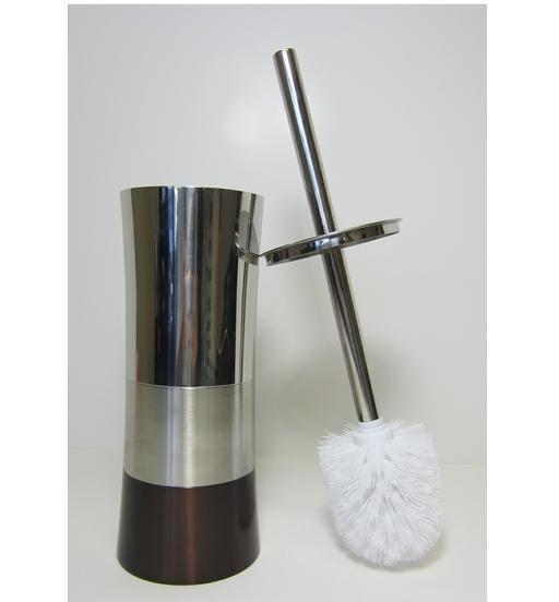 Ba120041-3br Shiny Matt Paint Bronze Toilet Brush With Holder
